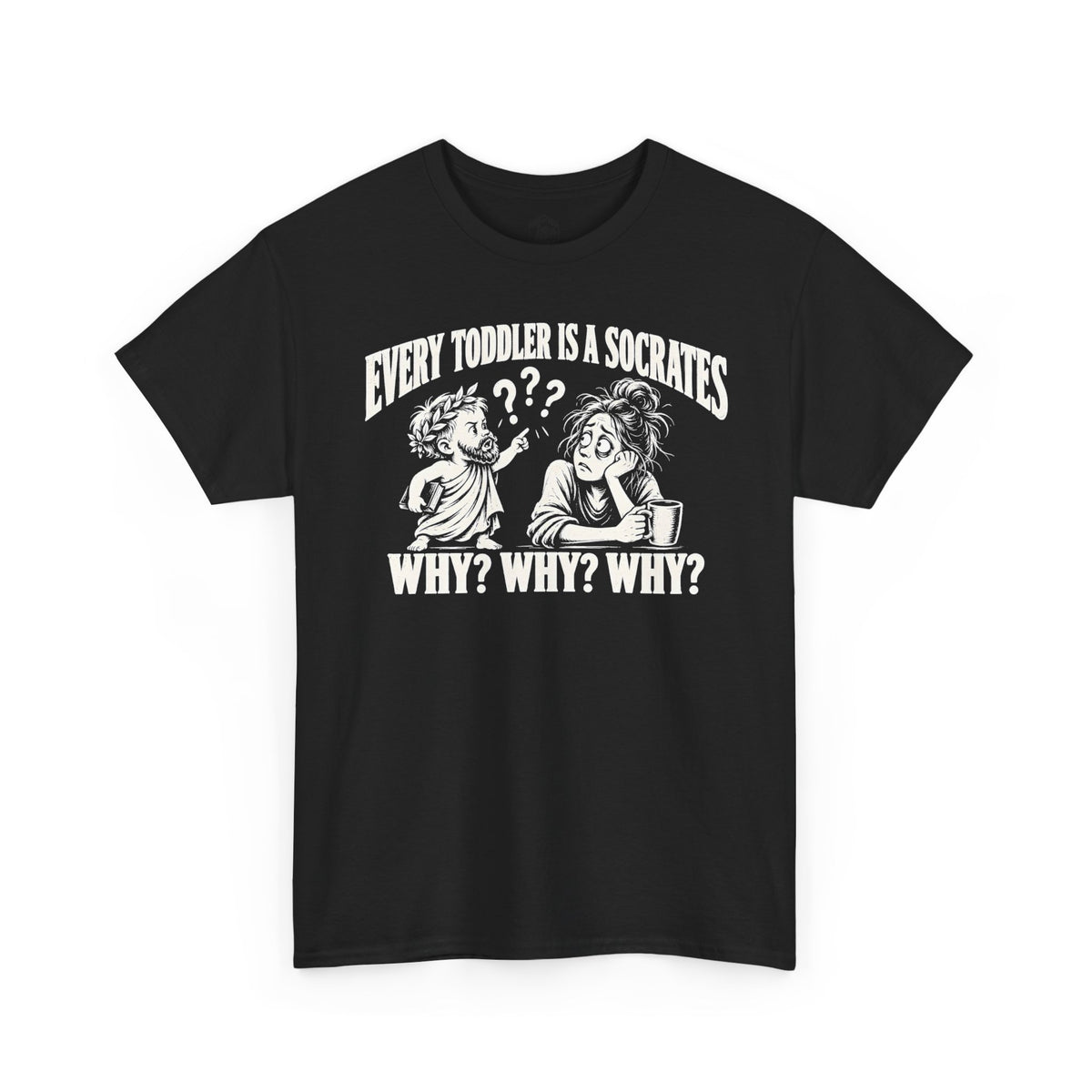 Every Toddler Is a Socrates T-shirt – Donkey Talk graphic tee
