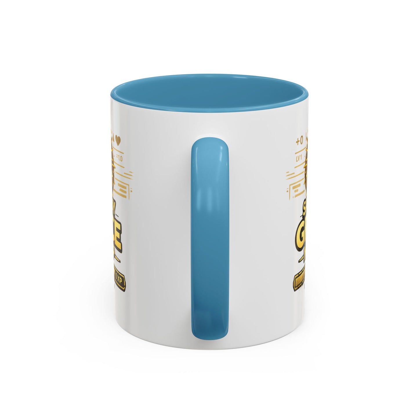 Saved by Grace Coffee Mug — Christian Gamer "Not XP" 11/15oz Accent Mug