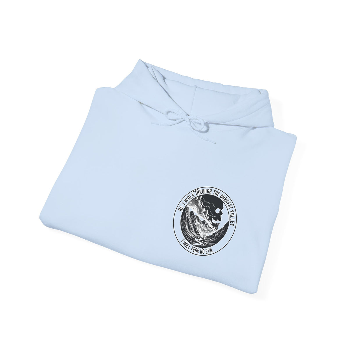 'Valley Of The Shadow' Hooded Sweatshirt - Inspiring Comfort for Adventure Lovers