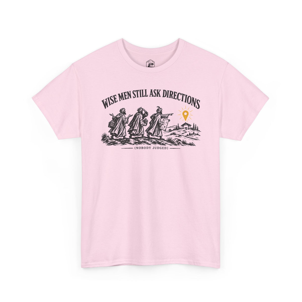 Wise Men Still Ask Directions T-shirt – Donkey Talk graphic tee