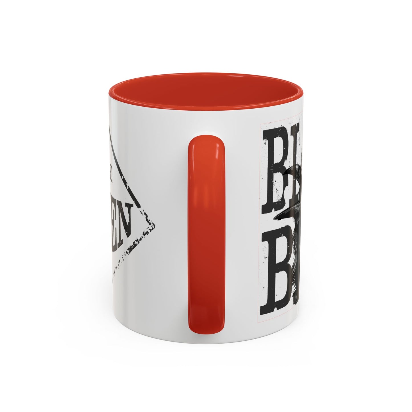 The Raven Accent Coffee Mug — Black-Trim 11/15oz
