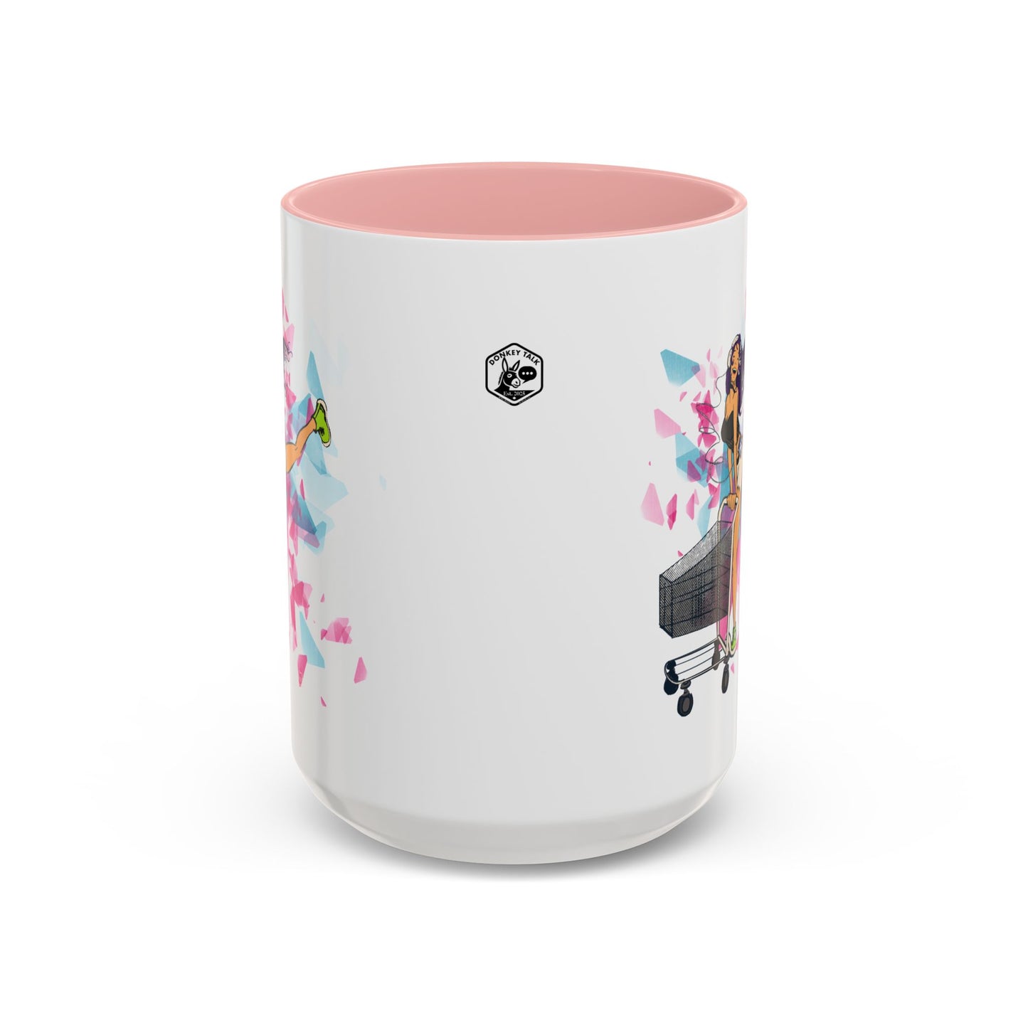 Playful Accent Coffee Mug for Fashion Lovers
