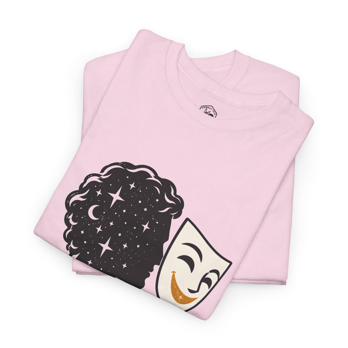 Know Thyself Starlit Mind and Mask T-Shirt | Philosophy and Faith Tee