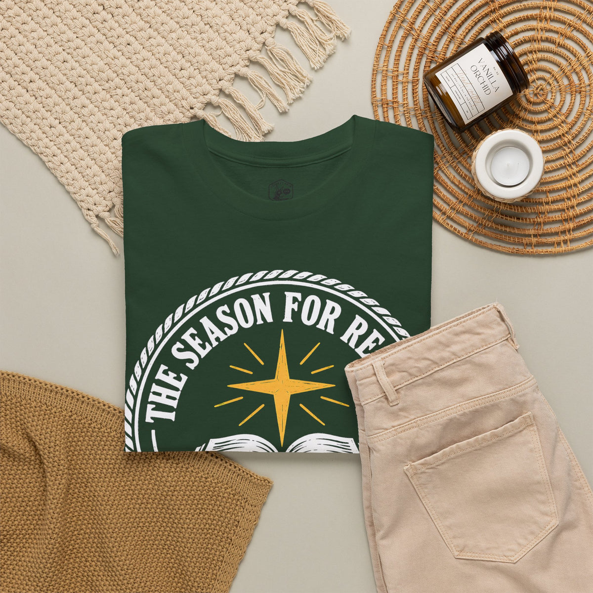 The Season for Reason Christmas T-shirt – Donkey Talk graphic tee