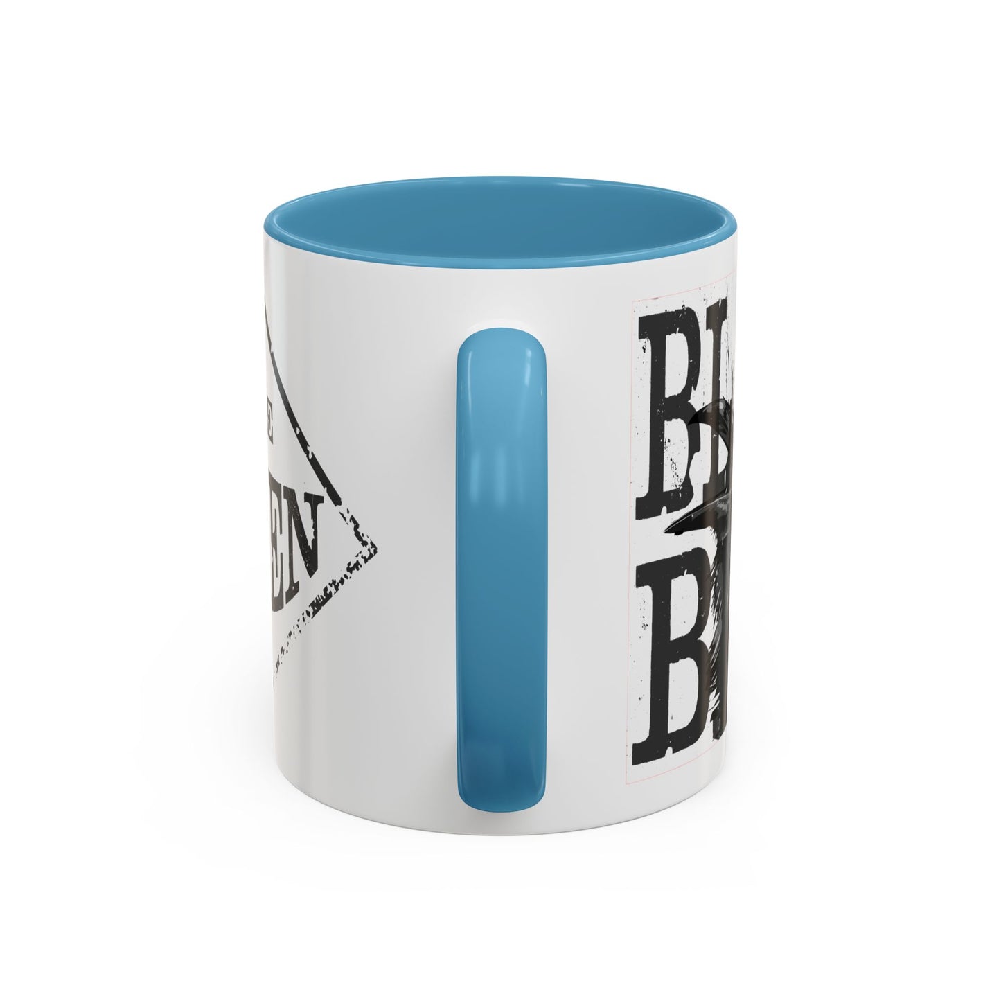 The Raven Accent Coffee Mug — Black-Trim 11/15oz