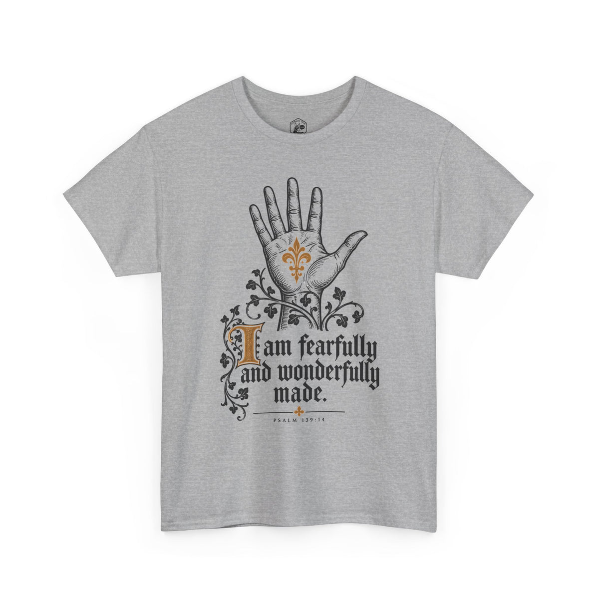 Psalm Hand Bestiary T-shirt – Donkey Talk graphic tee
