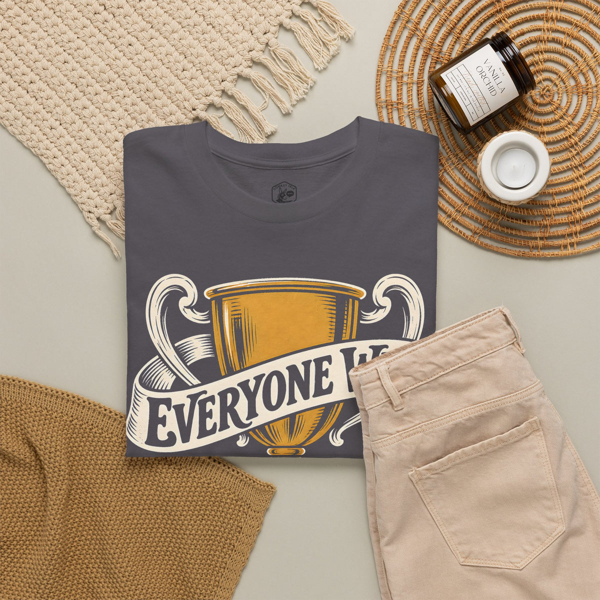 Everyone Wins Participant Trophy T-shirt – Donkey Talk graphic tee