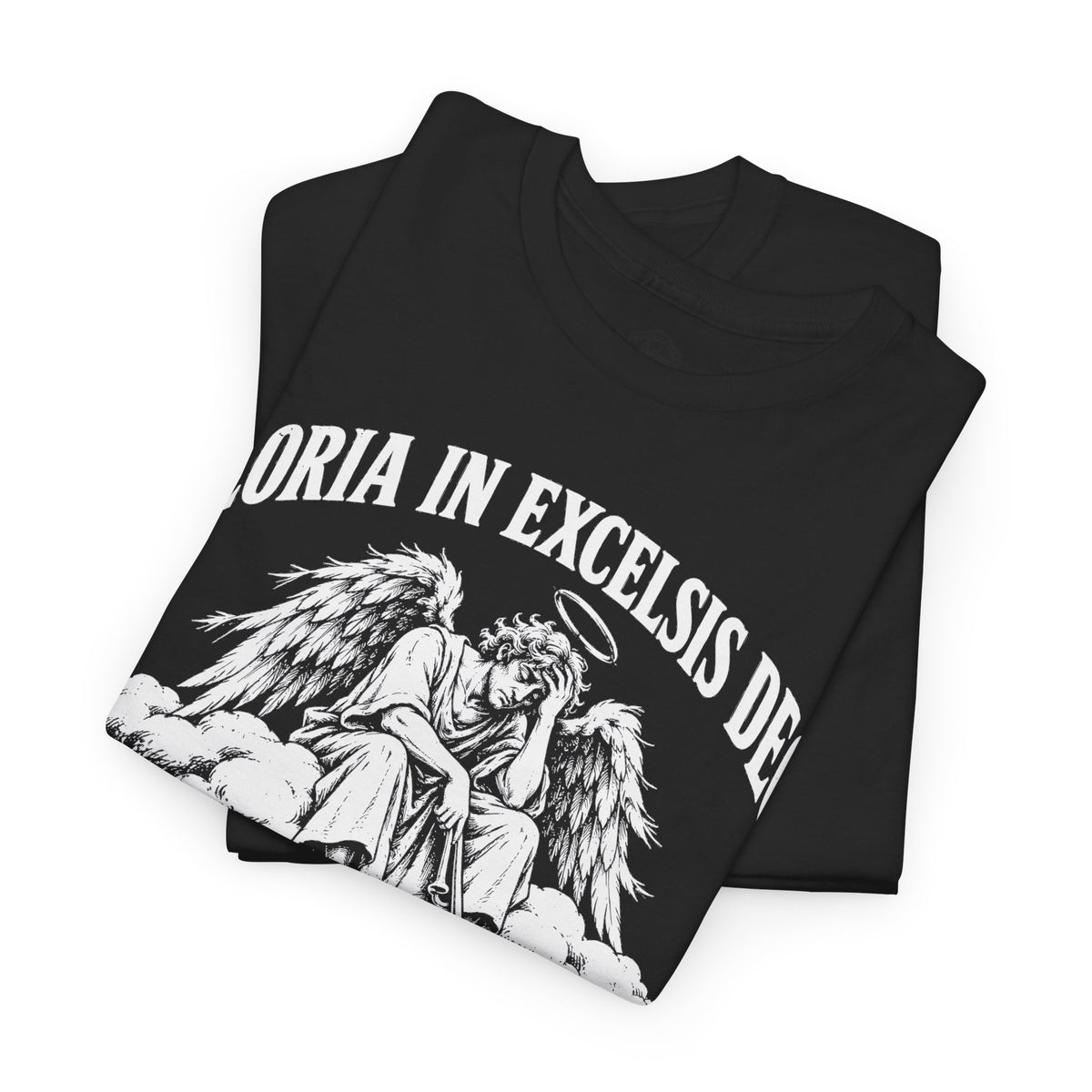 Gloria Peace on Earth Please T-shirt – Donkey Talk graphic tee