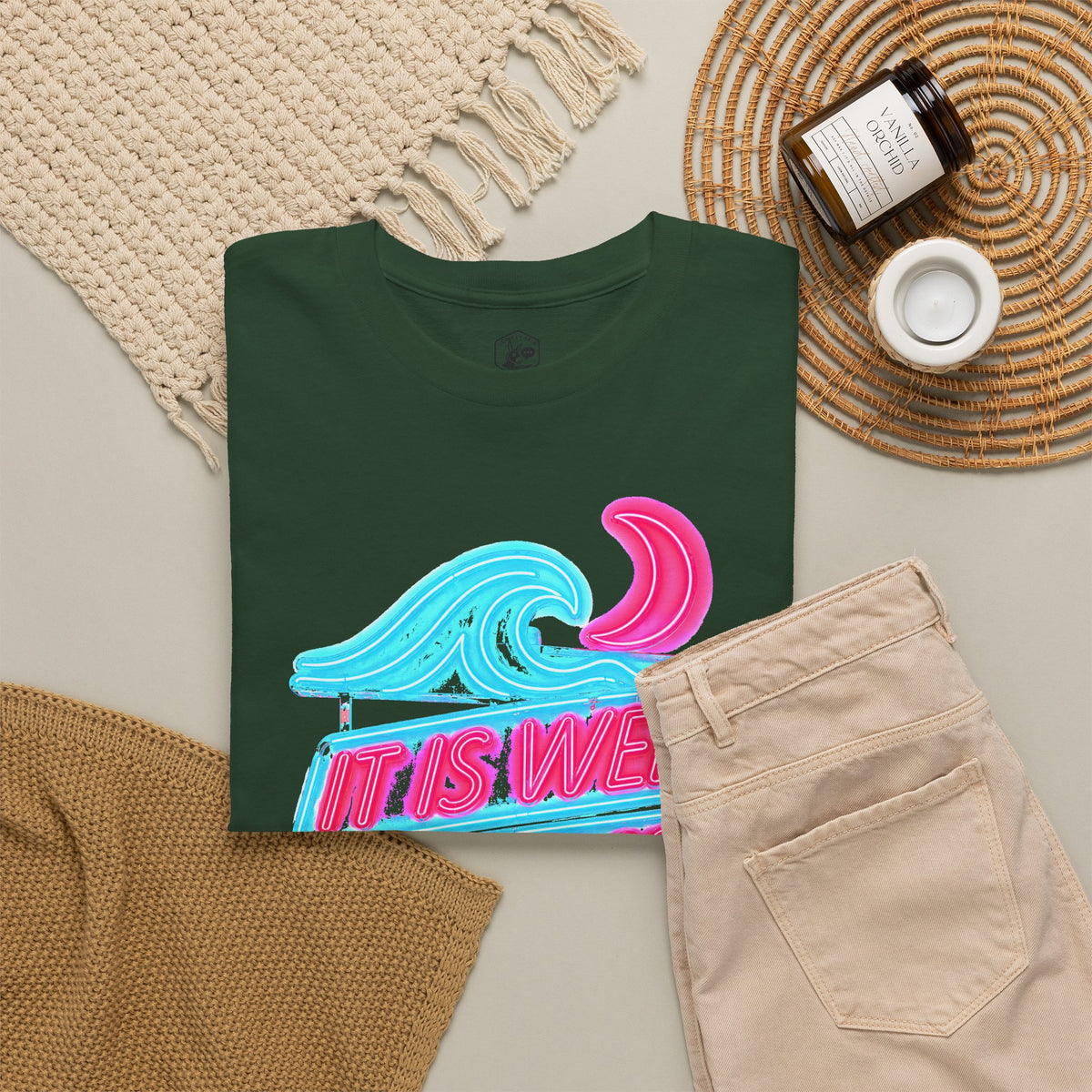 It Is Well With My Soul Neon Sign T-shirt – Donkey Talk graphic tee