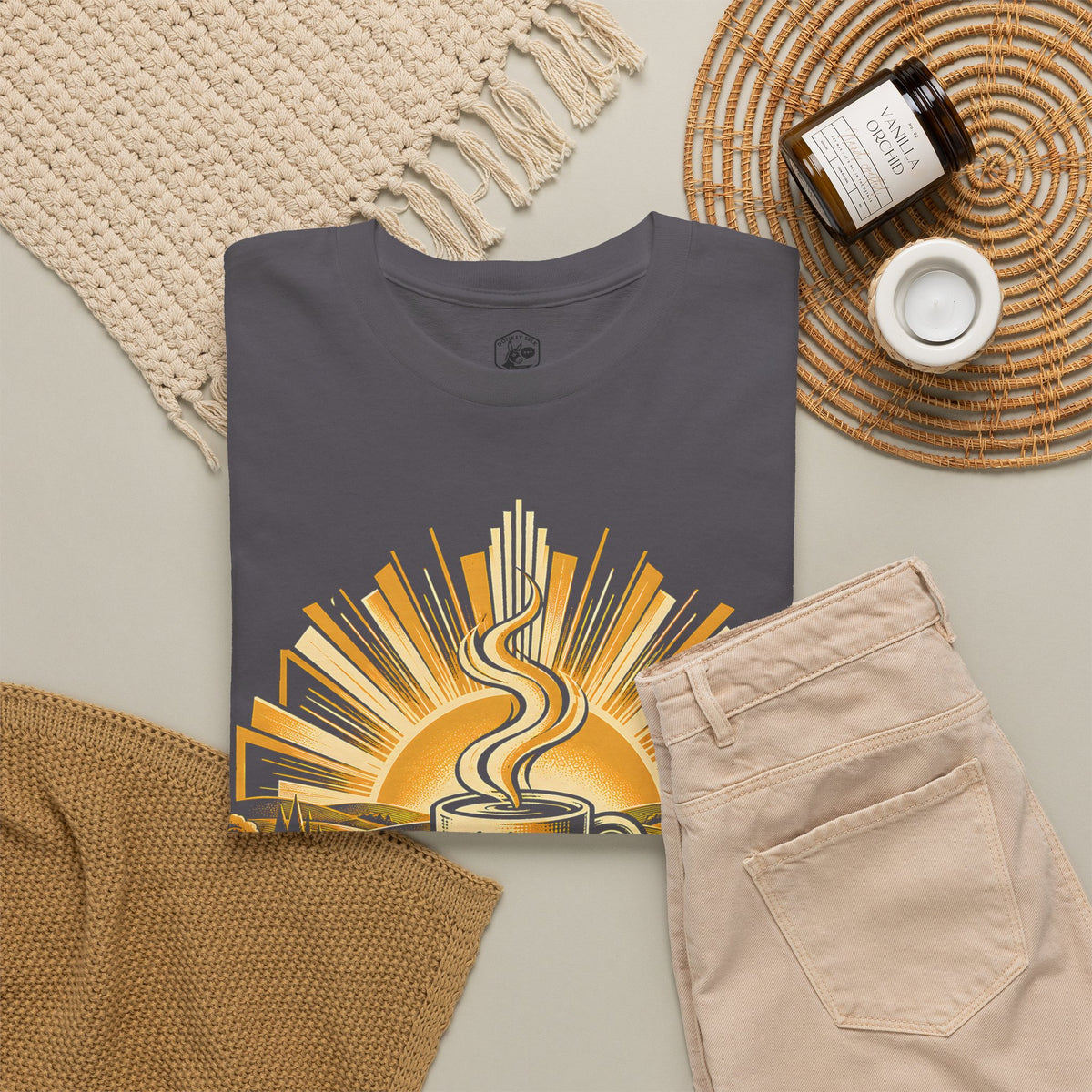 New Mercies Every Morning Also Coffee T-shirt – Donkey Talk graphic tee