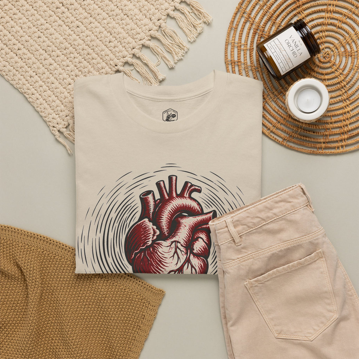 Restless Heart Augustine T-shirt – Donkey Talk graphic tee