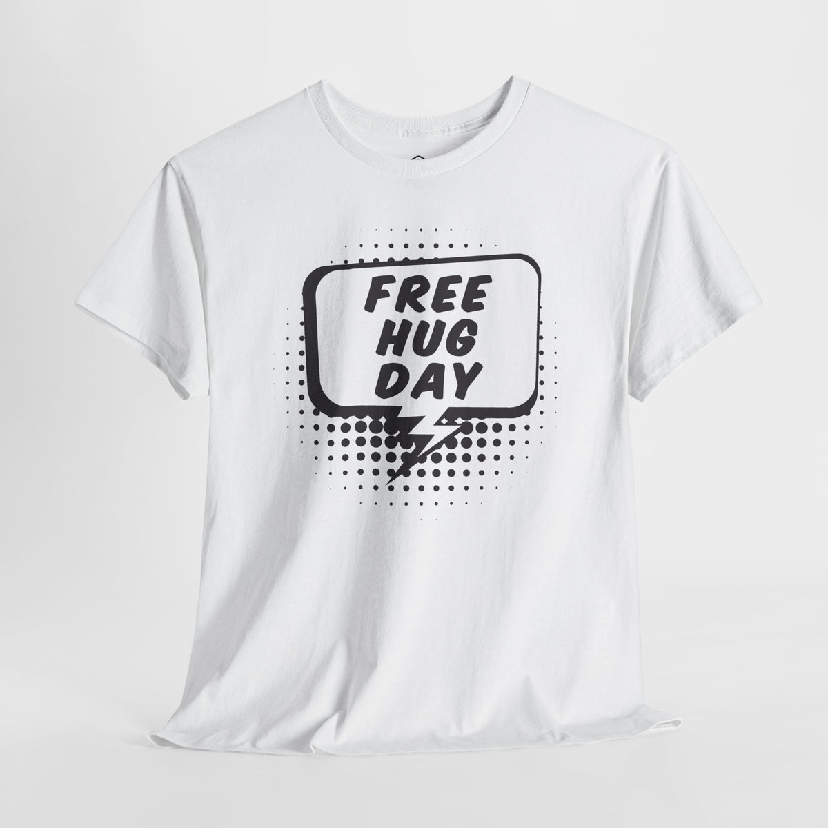 Free Hug Day T-Shirt | Comfort & Joy Graphic Tee, Unisex Cotton