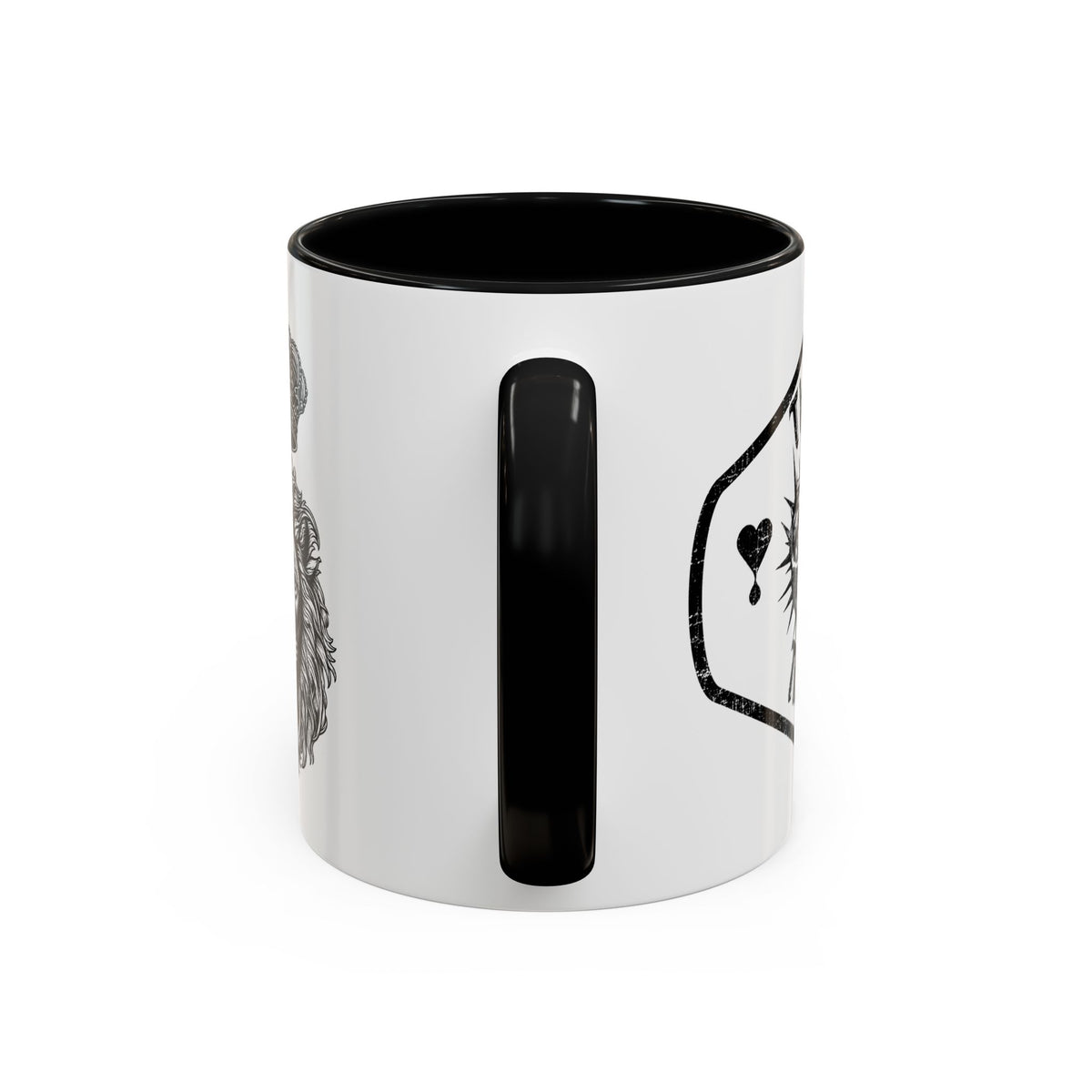 Lion & Lamb Religious Accent Coffee Mug — Crown of Thorns Christian Gift (11/15oz)