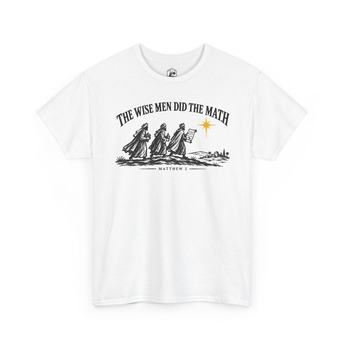 The Wise Men Did the Math T-shirt – Donkey Talk graphic tee