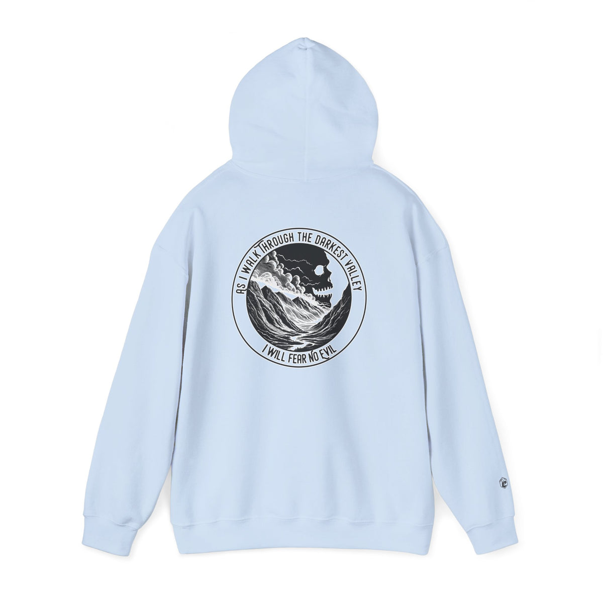 'Valley Of The Shadow' Hooded Sweatshirt - Inspiring Comfort for Adventure Lovers