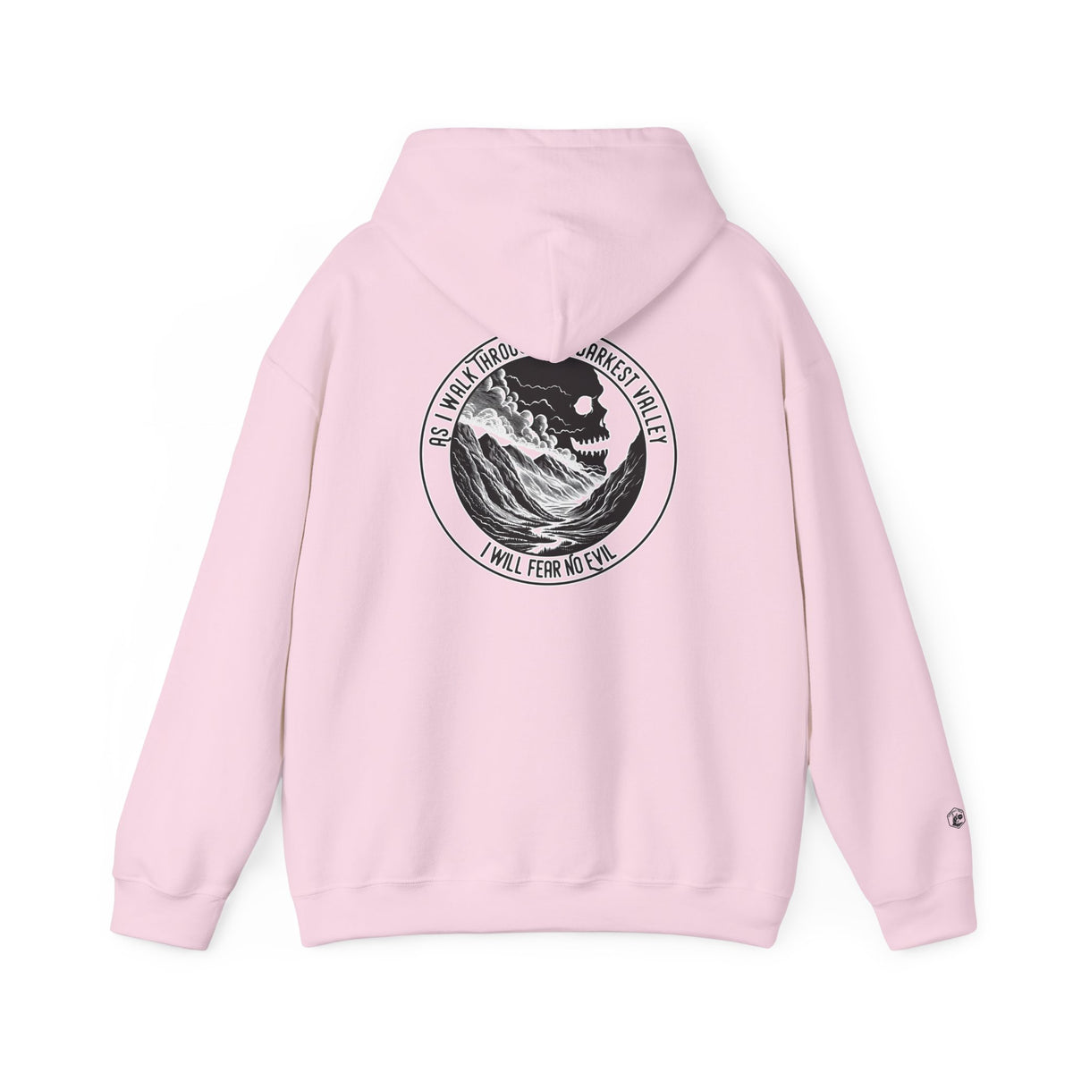 'Valley Of The Shadow' Hooded Sweatshirt - Inspiring Comfort for Adventure Lovers