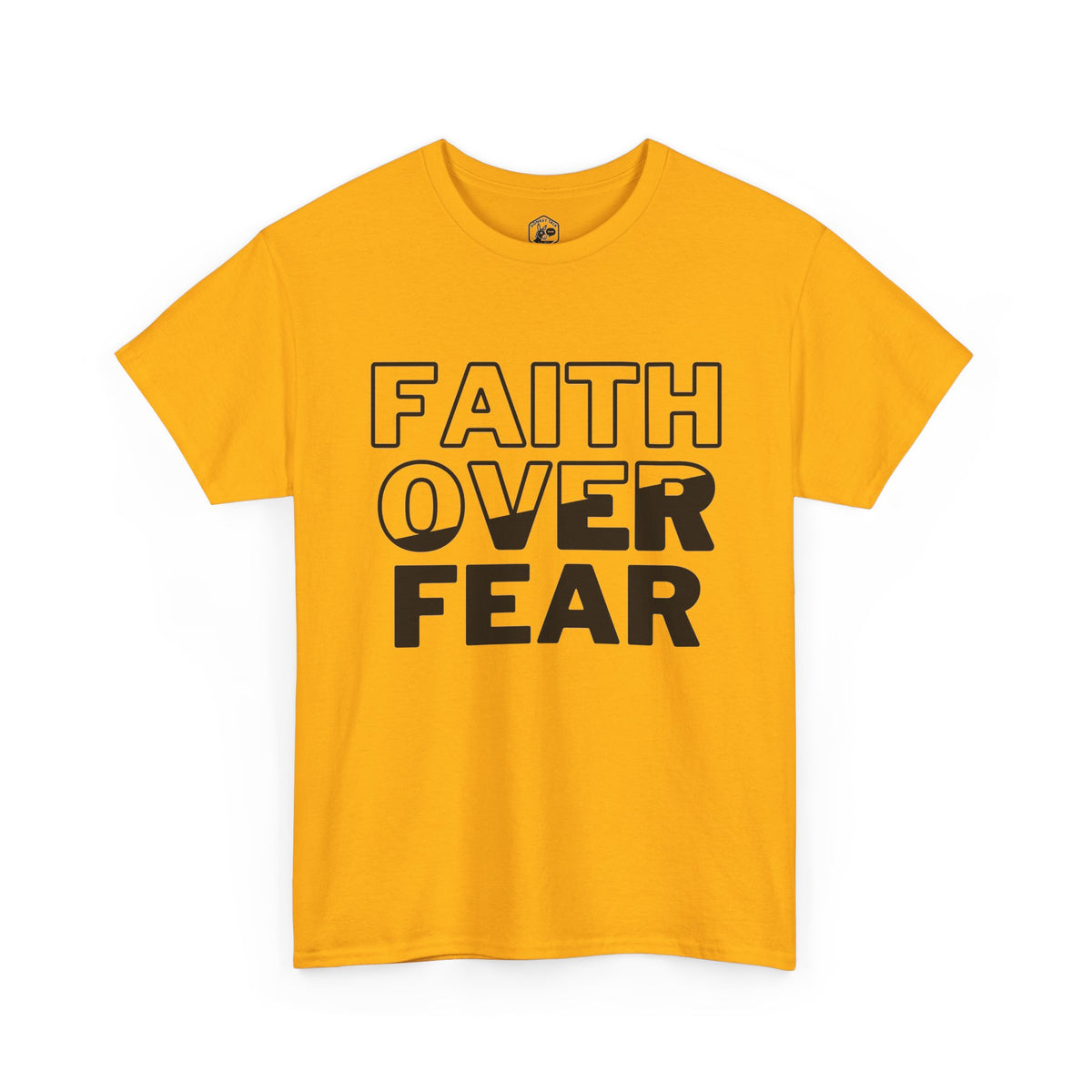 Faith Over Fear T-Shirt | White Unisex Christian Graphic Tee