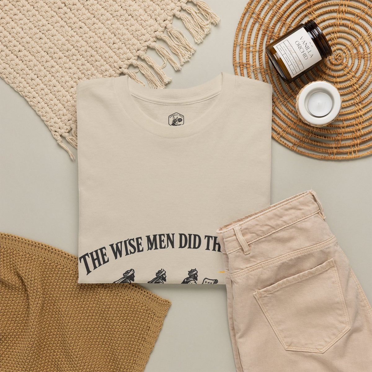 The Wise Men Did the Math T-Shirt | Matthew 2 Christian Christmas Graphic Tee