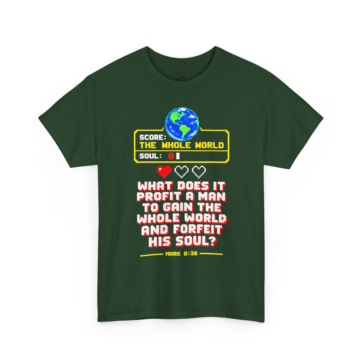 Gain the World Arcade High Score T-shirt – Donkey Talk graphic tee