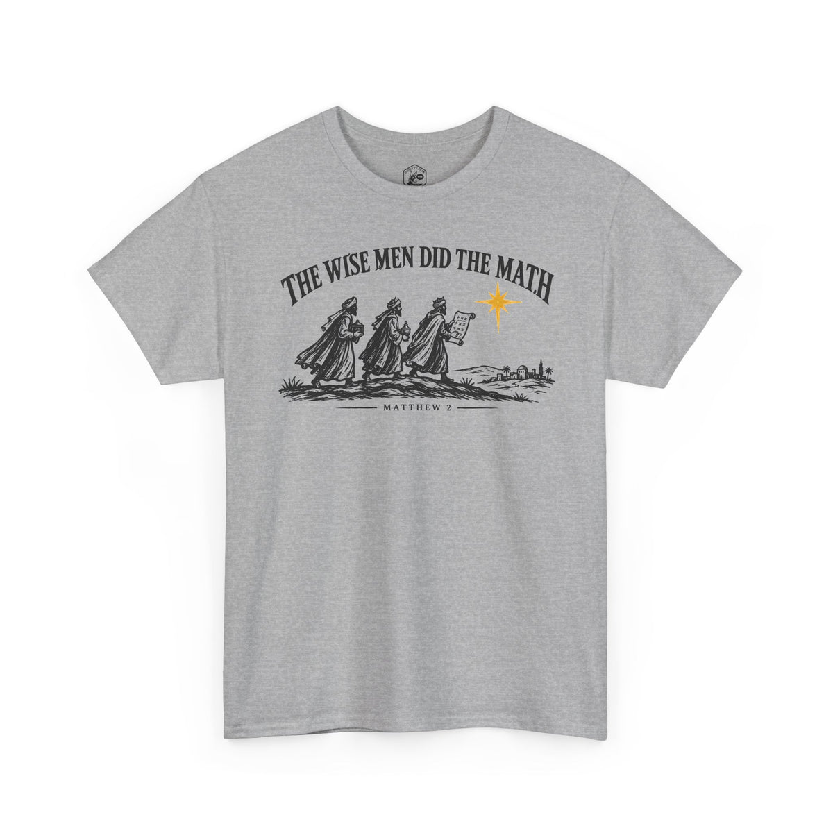 The Wise Men Did the Math T-shirt – Donkey Talk graphic tee