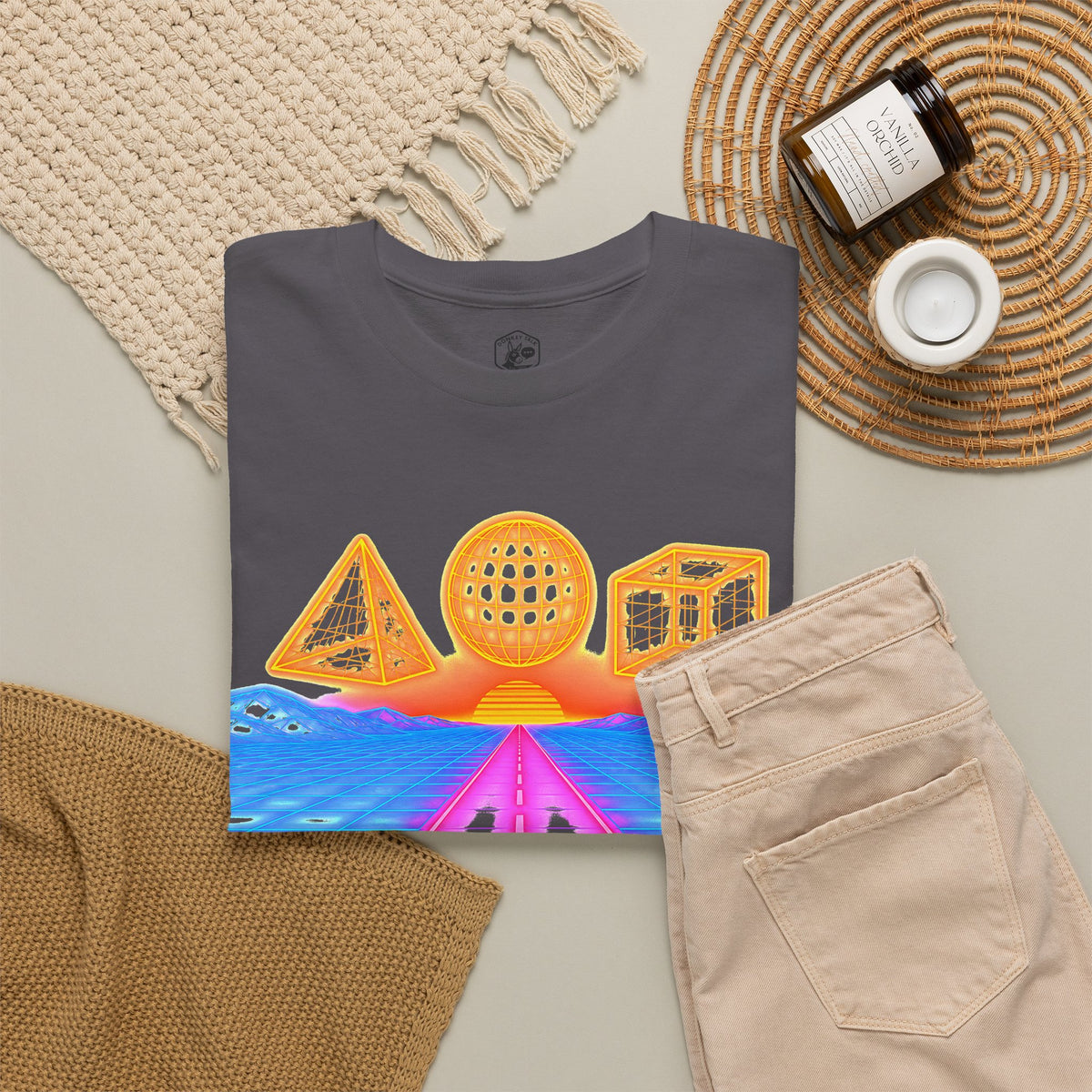 No Royal Road to Geometry Wireframe T-shirt – Donkey Talk graphic tee
