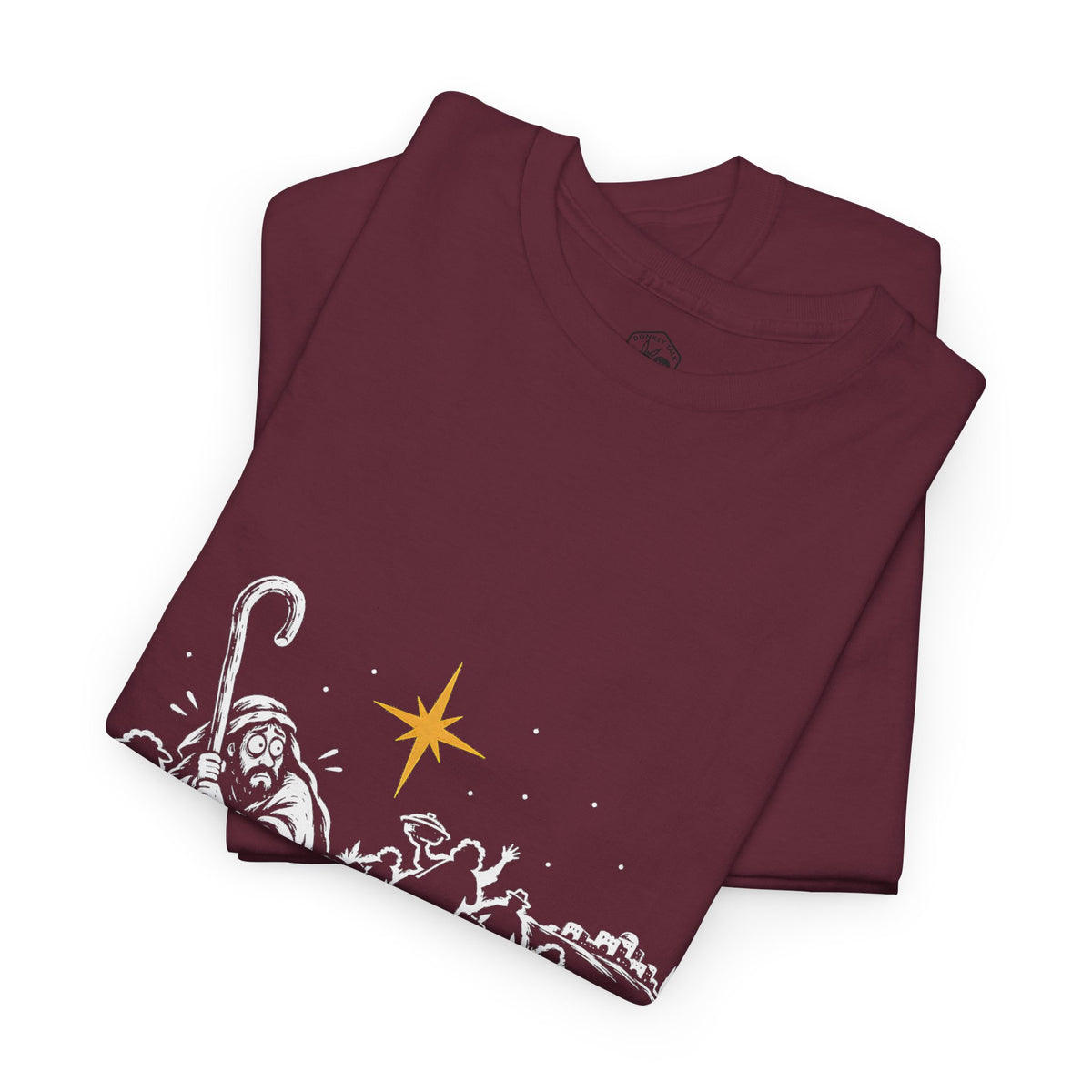 Fear Not, Even the Relatives T-Shirt | Luke 2:10 Funny Christmas Christian Tee