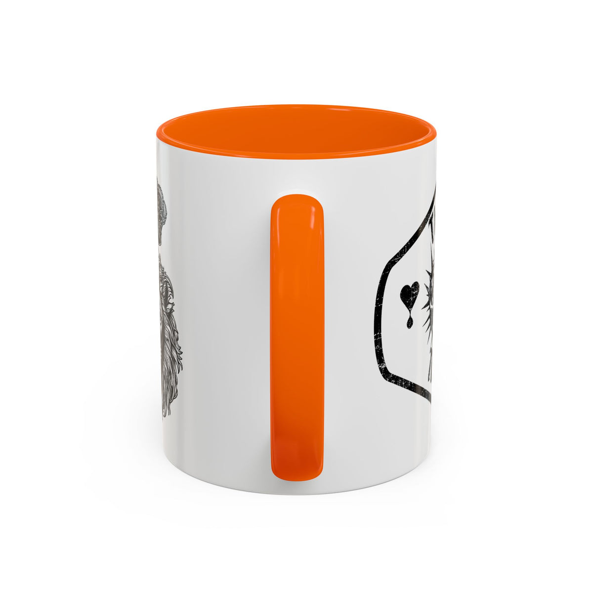 Lion & Lamb Religious Accent Coffee Mug — Crown of Thorns Christian Gift (11/15oz)