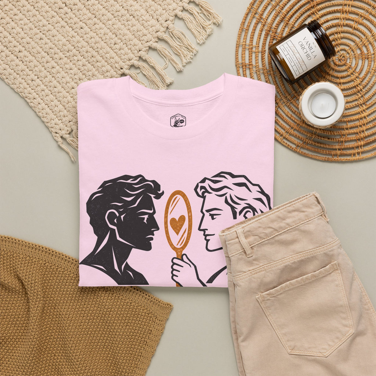 Know Thyself Through Another T-shirt – Donkey Talk graphic tee