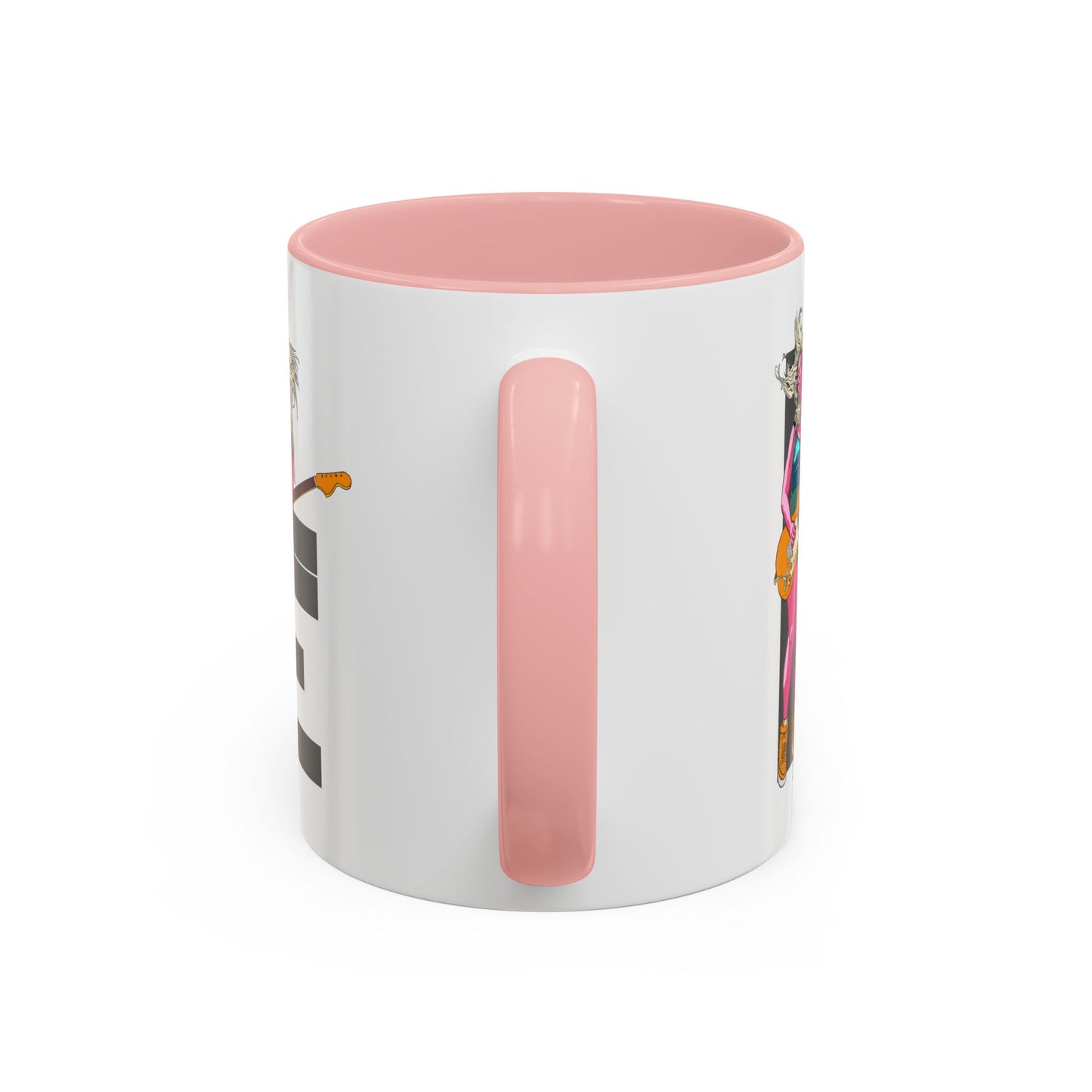 Coffee Mug — Colorful Guitarist Rock Music Accent Mug (11oz & 15oz)