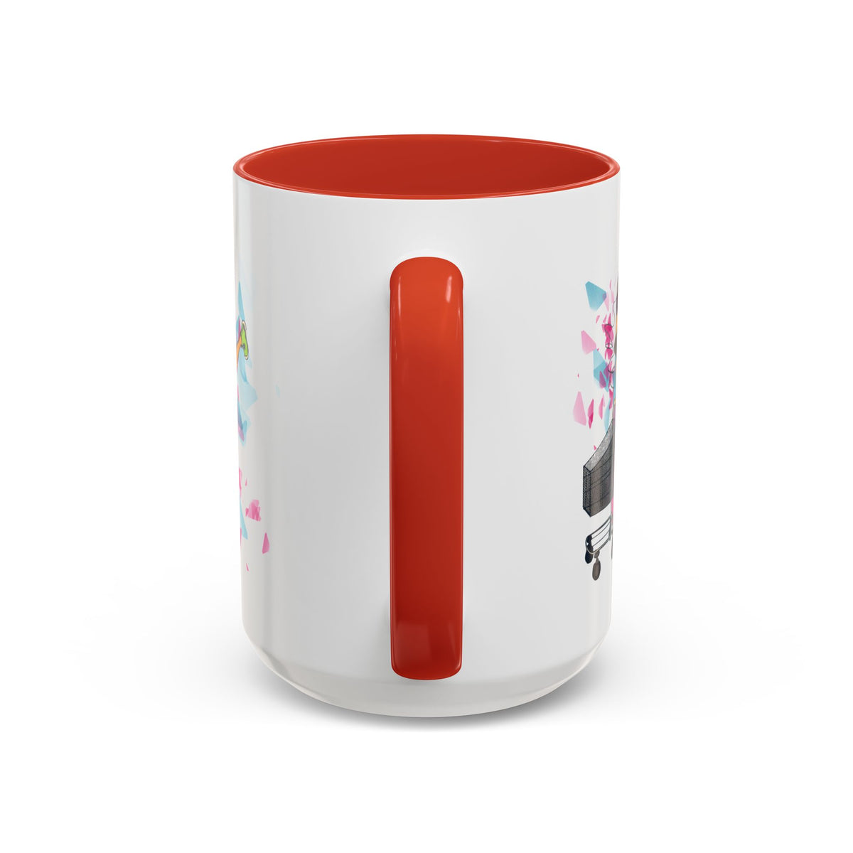 Playful Accent Coffee Mug for Fashion Lovers