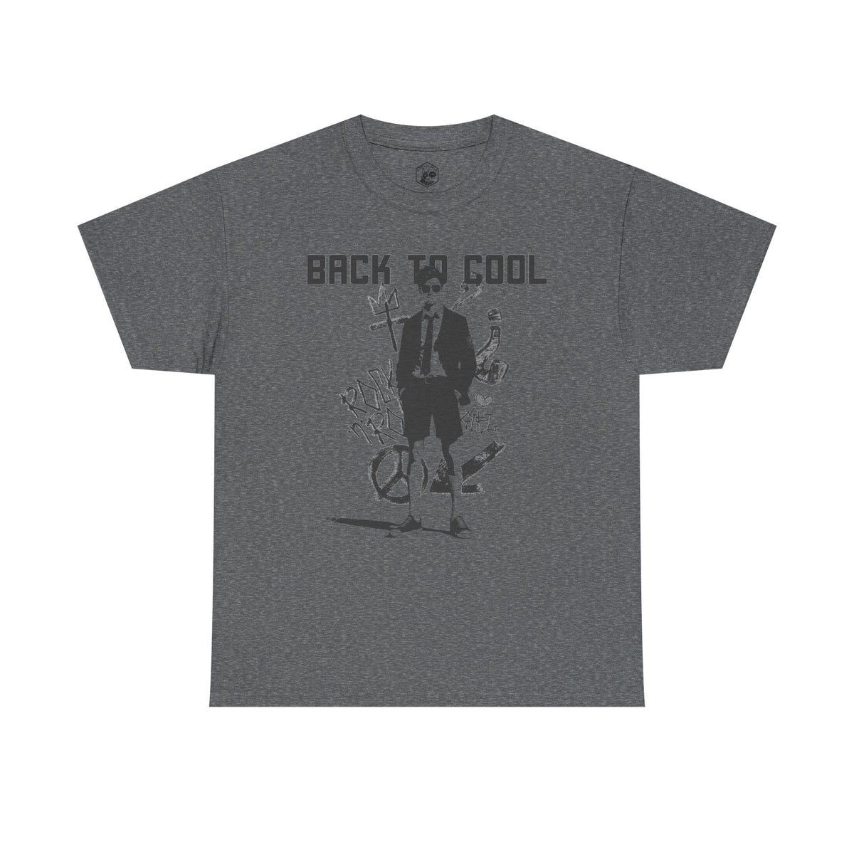 Back to Cool Retro Street Art T-Shirt | Unisex Graphic Tee