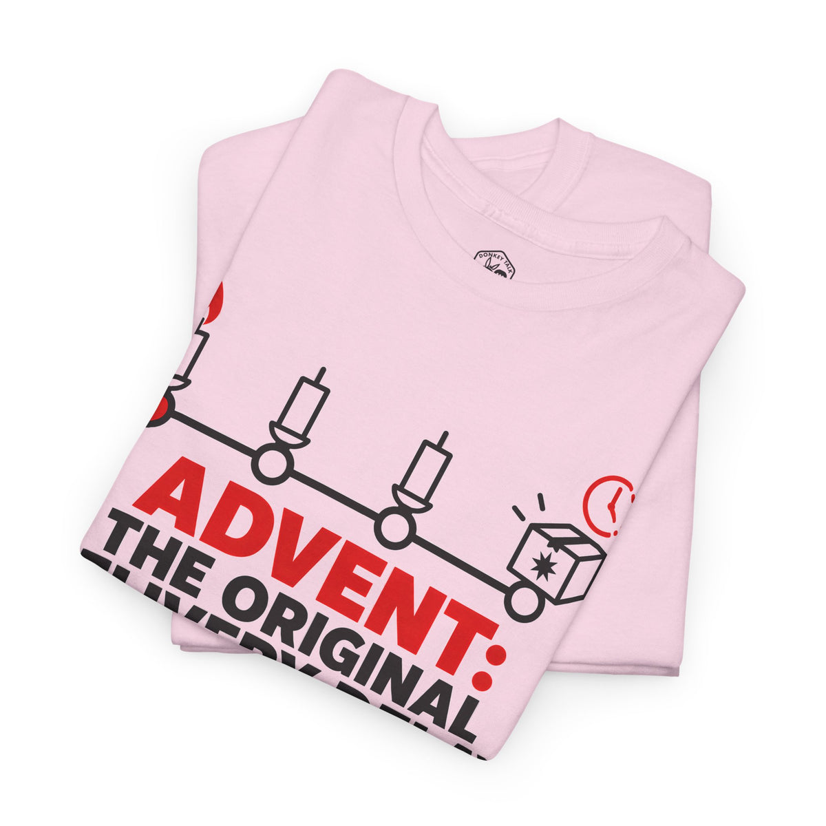 Advent The Original Delivery Delay T-shirt – Donkey Talk graphic tee