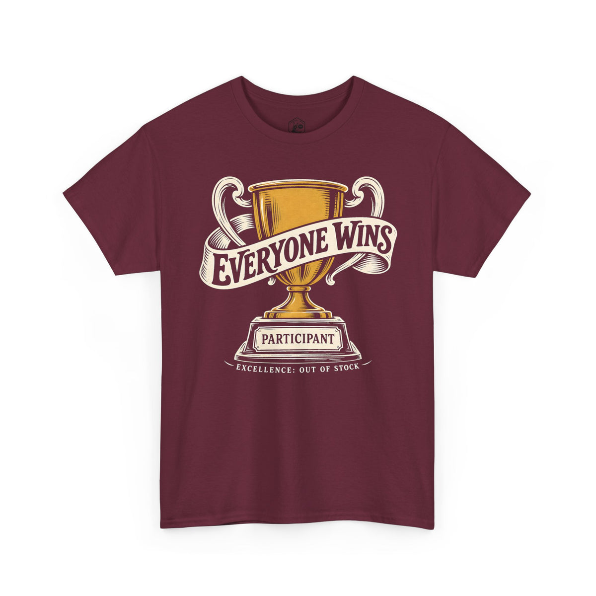 Everyone Wins Participant Trophy T-shirt – Donkey Talk graphic tee