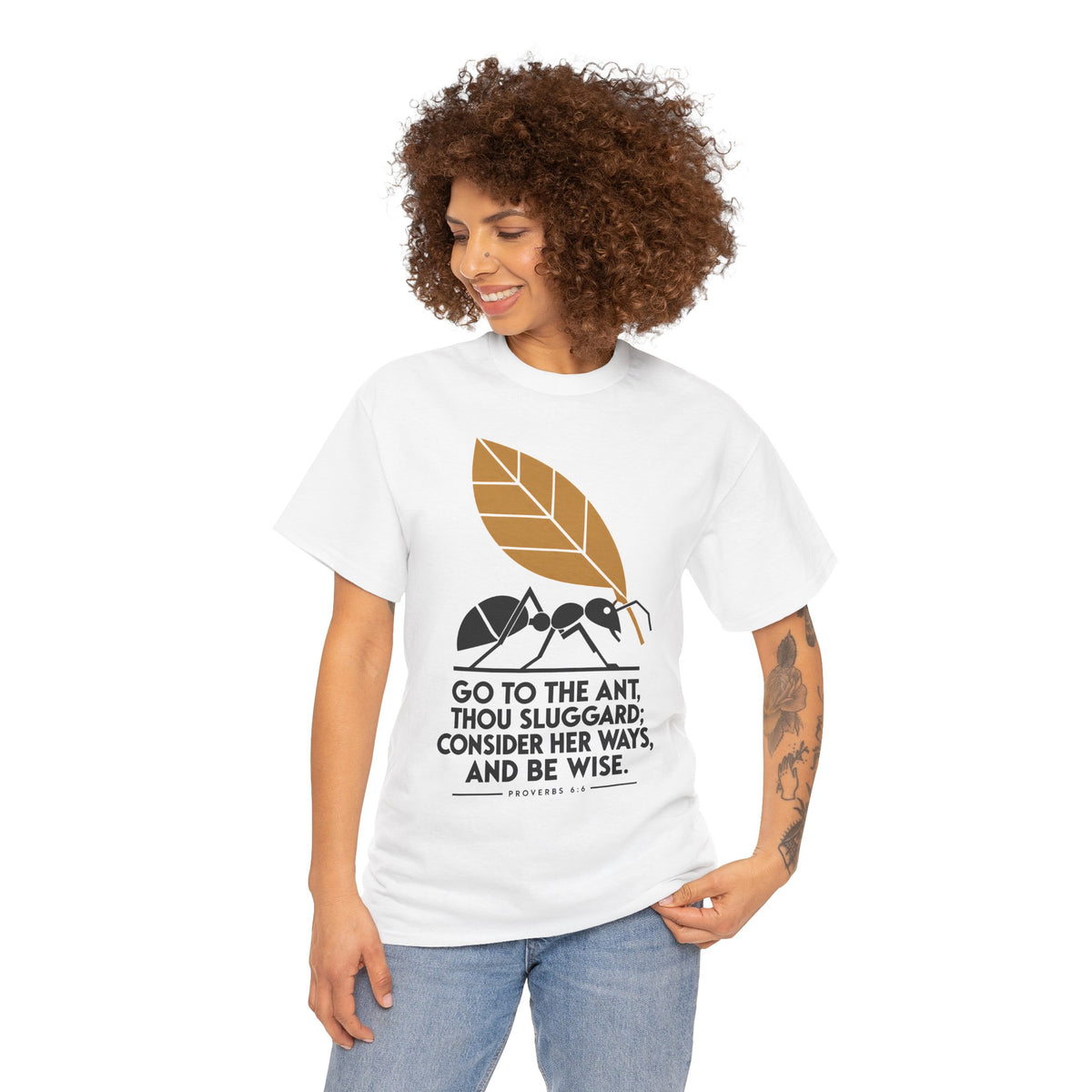 Wise Ant Bauhaus T-shirt – Donkey Talk graphic tee