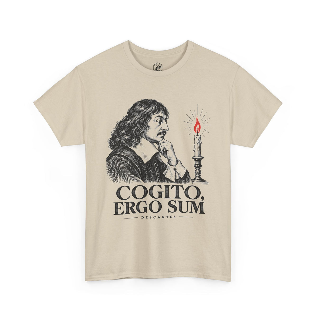 Cogito, Ergo Sum T-Shirt | Descartes I Think Therefore I Am Philosophy Tee