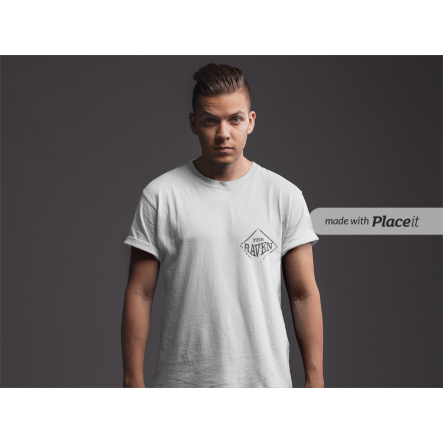 Unisex Softstyle T-Shirt with Raven Graphic - Perfect for Literary Fans