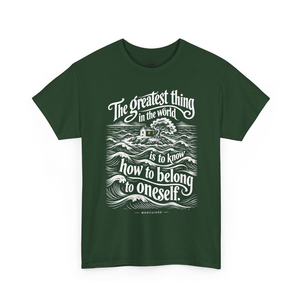 Montaigne Island Belong to Oneself T-shirt – Donkey Talk graphic tee