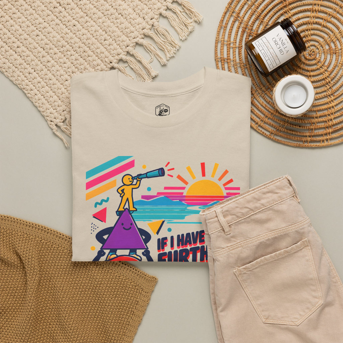 Newton Shoulders of Giants T-shirt – Donkey Talk graphic tee