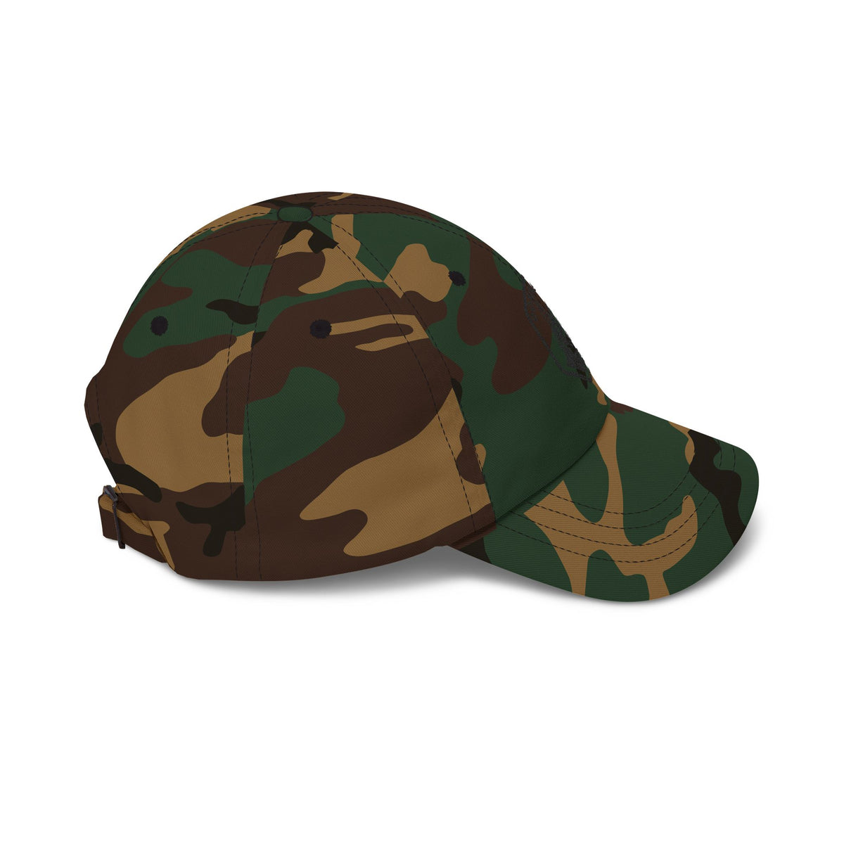 Donkey Talk Dad Cap - Great Casual White Hat with Our Awesome Logo
