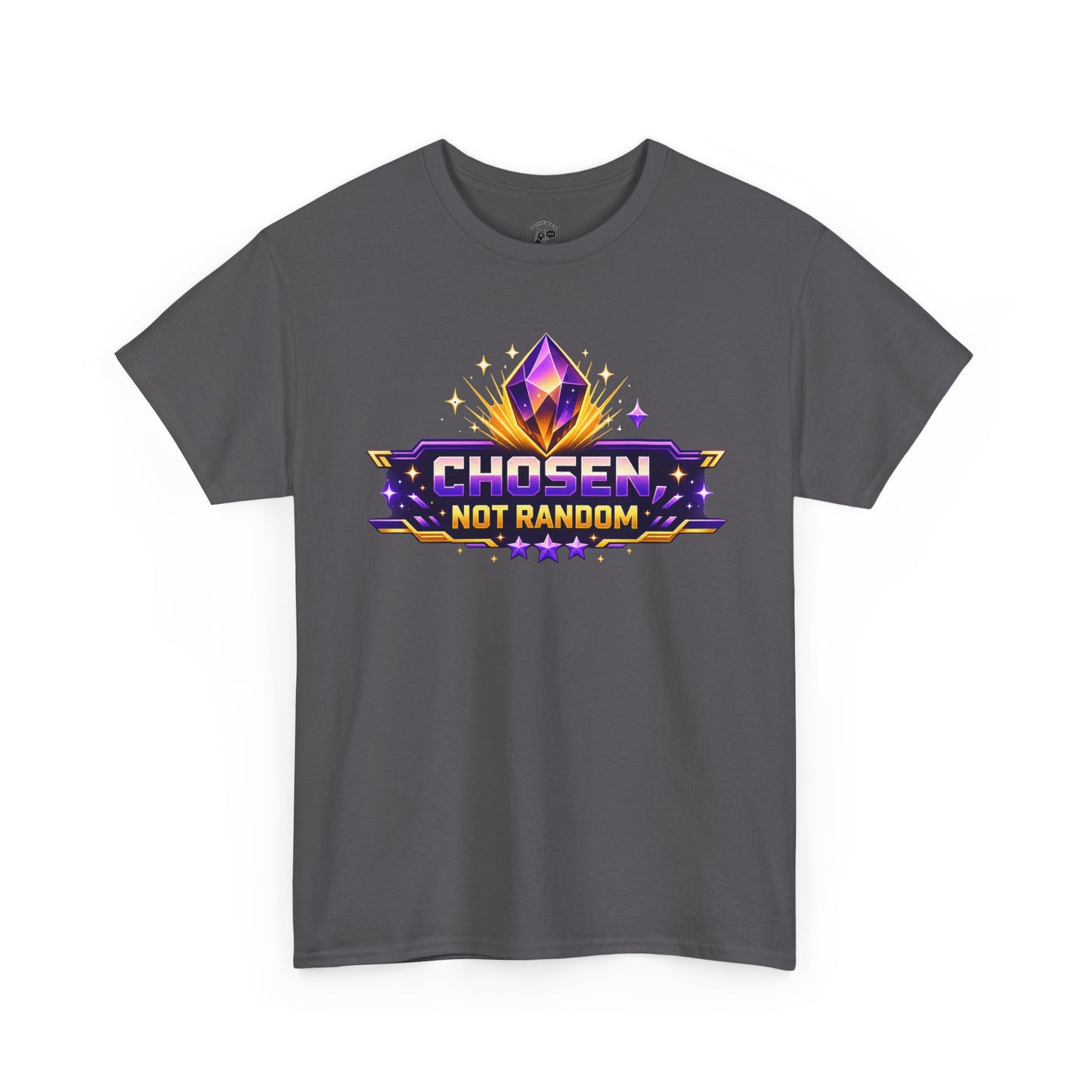 Chosen Not Random T-Shirt — Inspirational Gamer/Christian Graphic Tee