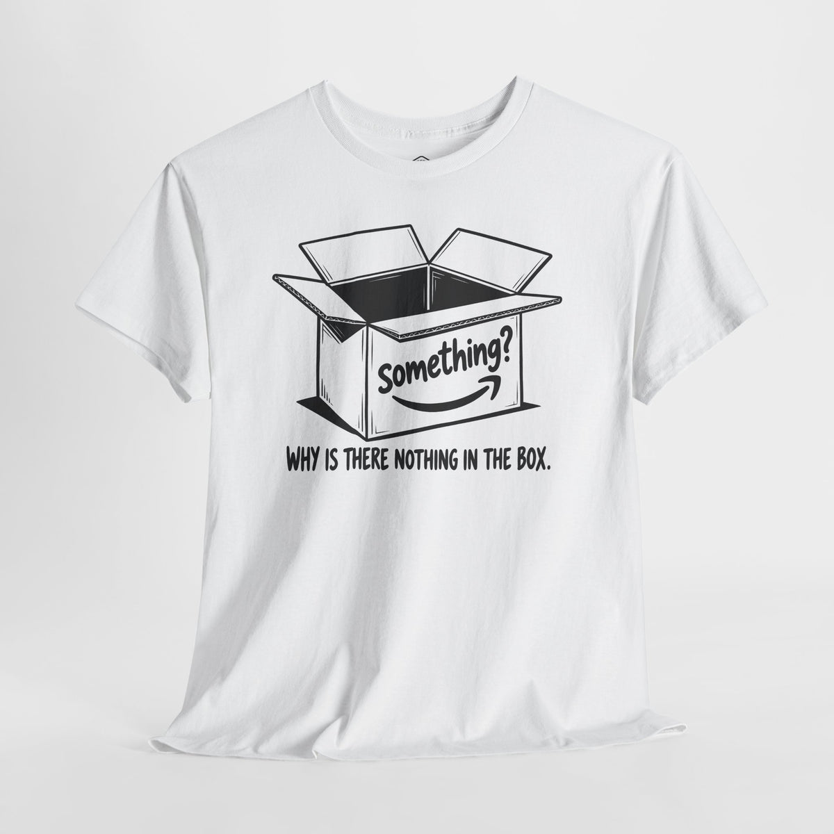 Why Is There Nothing in the Box T-shirt – Donkey Talk graphic tee