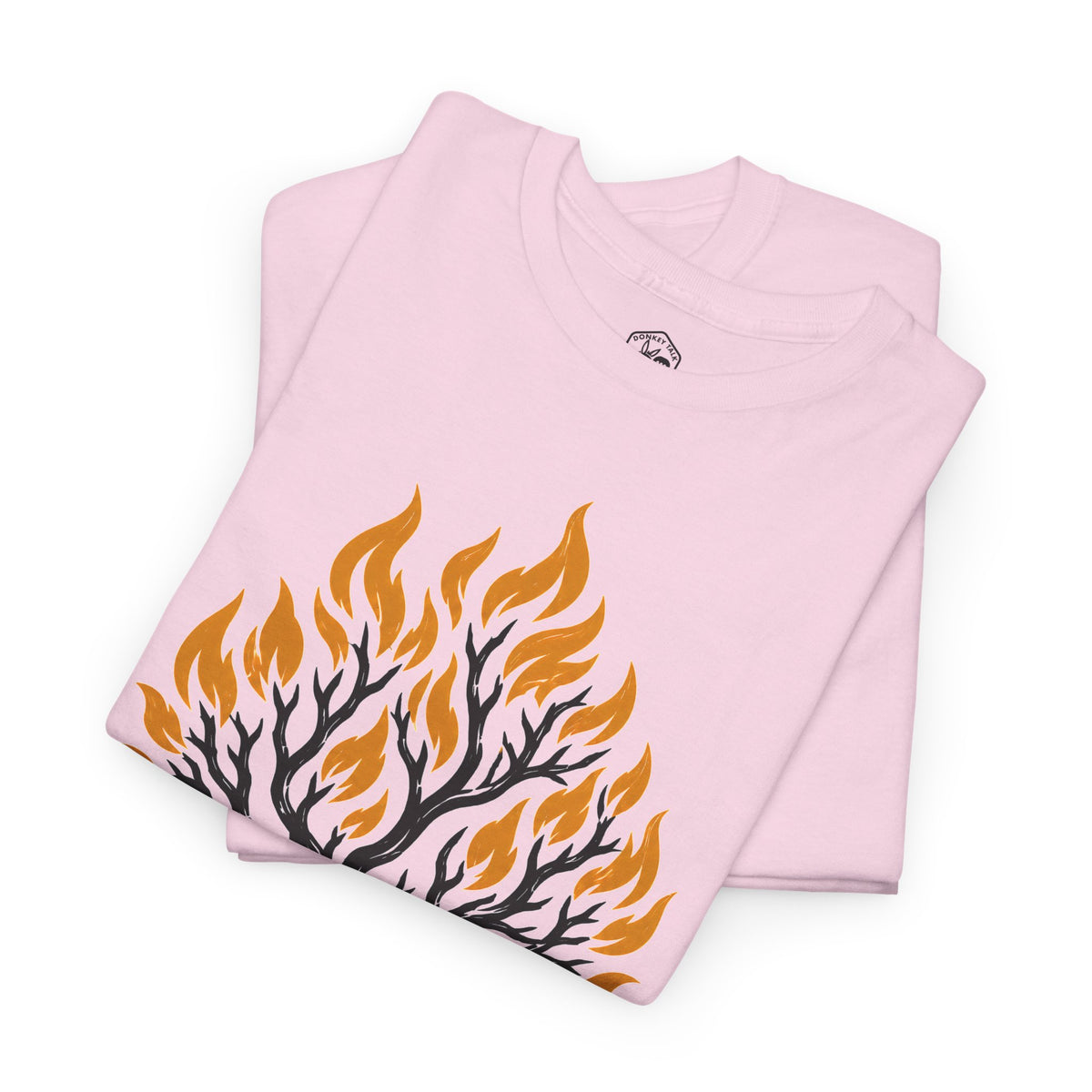 I Am Who I Am Burning Bush T-shirt – Donkey Talk graphic tee