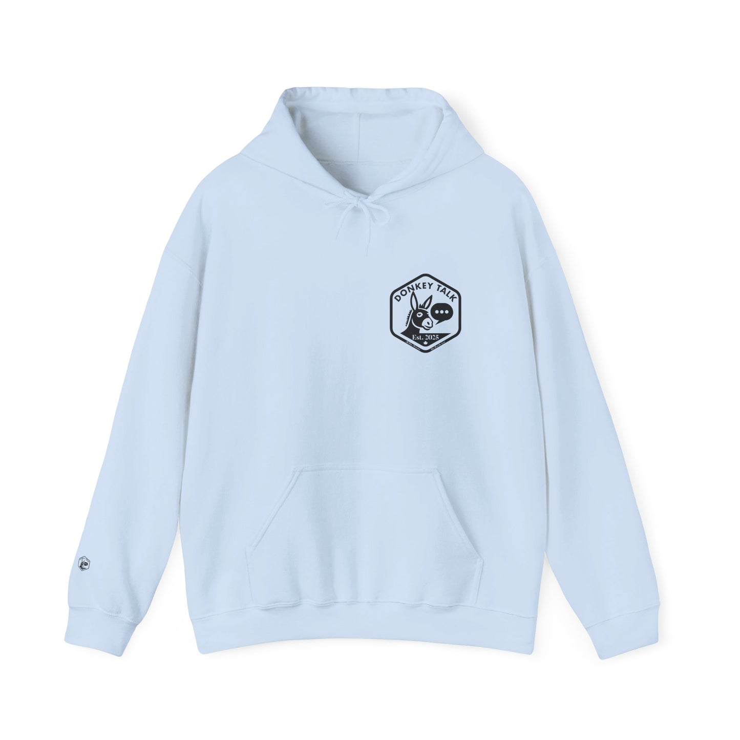 Unisex Donkey Talk Hoodie – Cozy Heavy Blend Sweatshirt for Animal Lovers