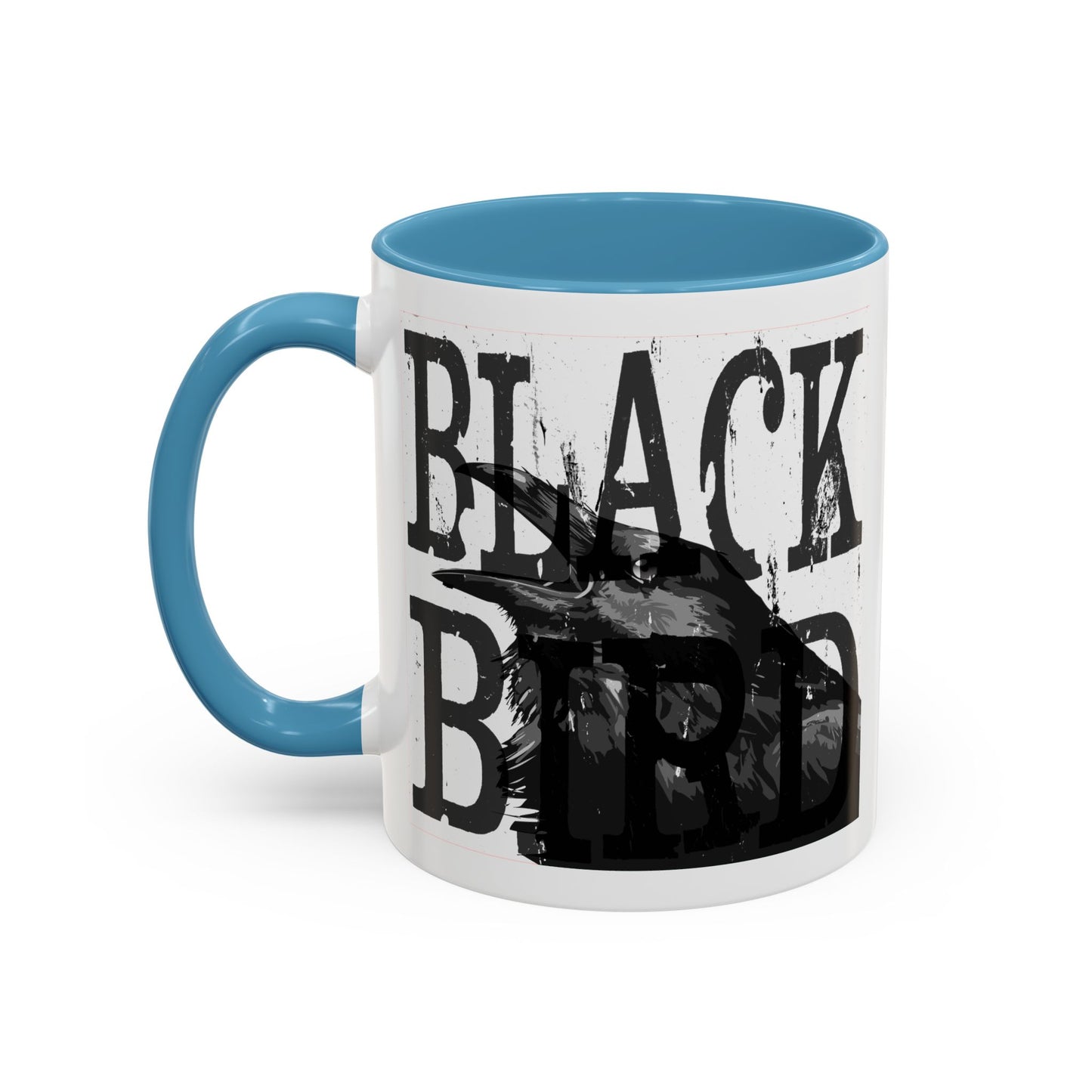 The Raven Accent Coffee Mug — Black-Trim 11/15oz