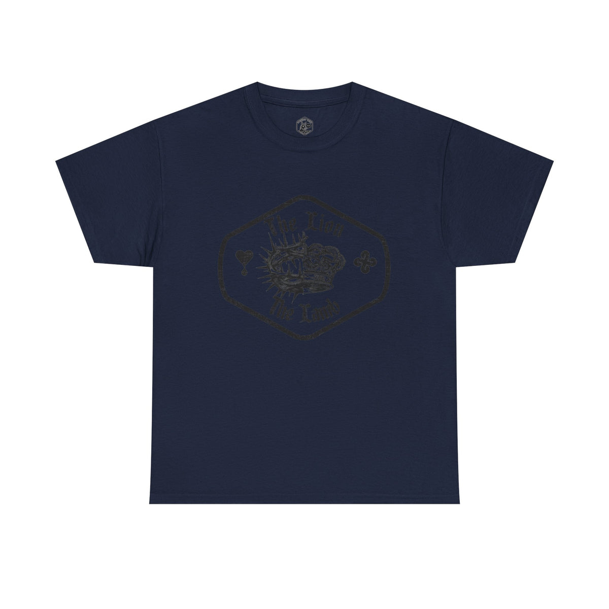 The Lion & The Lamb Casual T-Shirt | Christian Graphic Tee