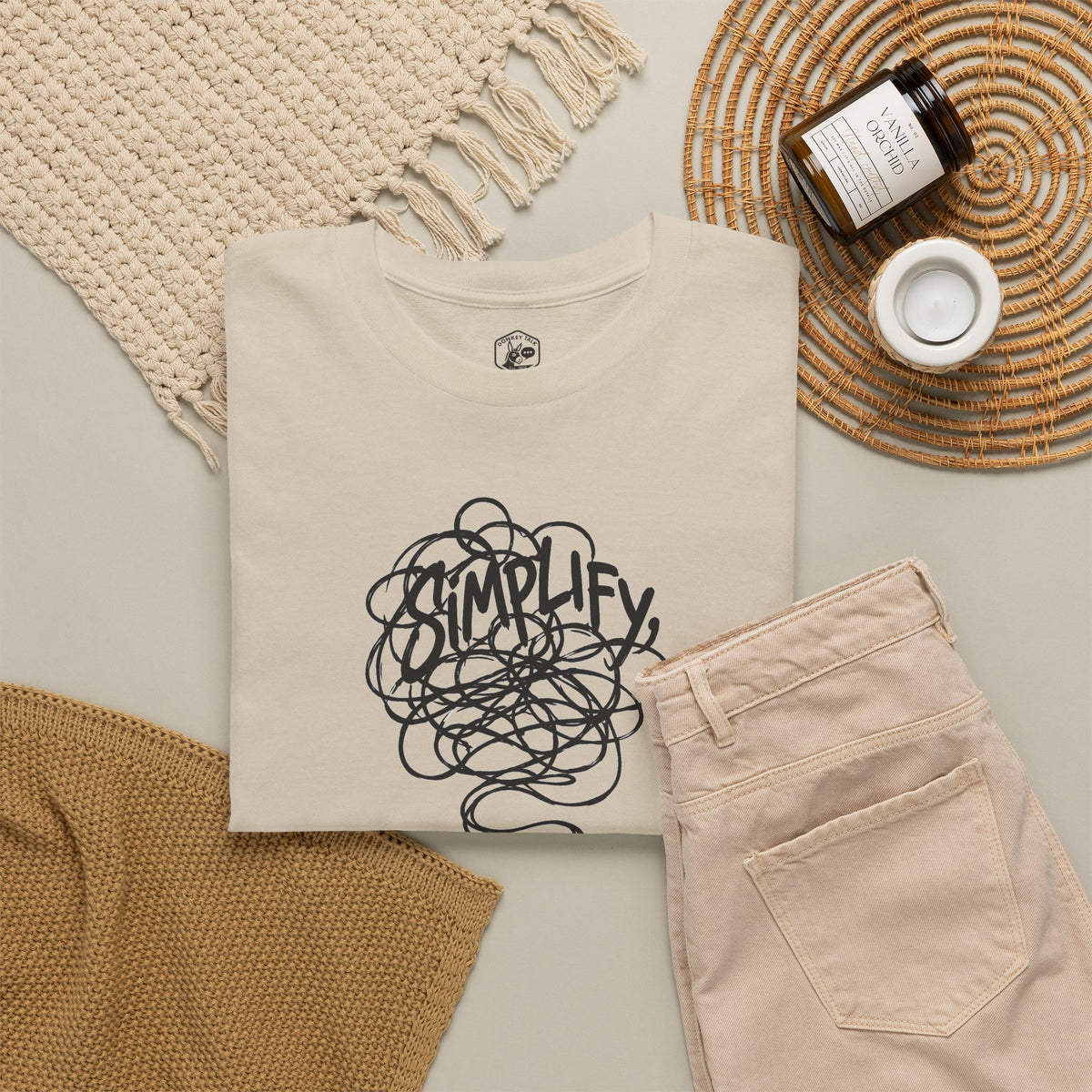 Simplify, Simplify Thoreau T-shirt – Donkey Talk graphic tee