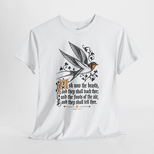 Swallow Bestiary - Donkey Talk faith and reason unisex T-shirt
