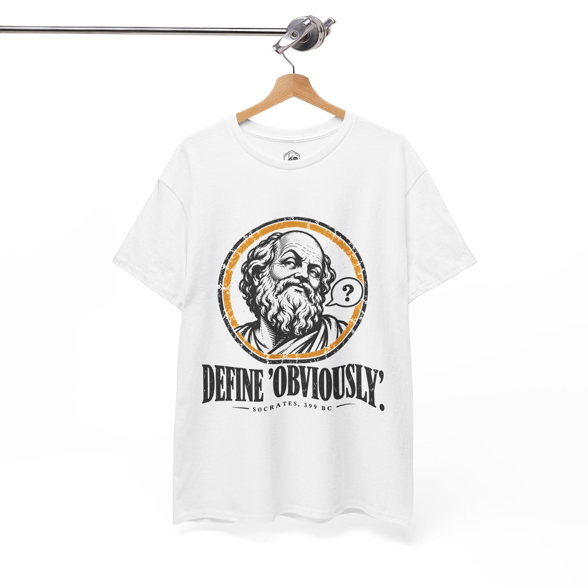 Define Obviously Socrates T-Shirt | Funny Philosophy Tee
