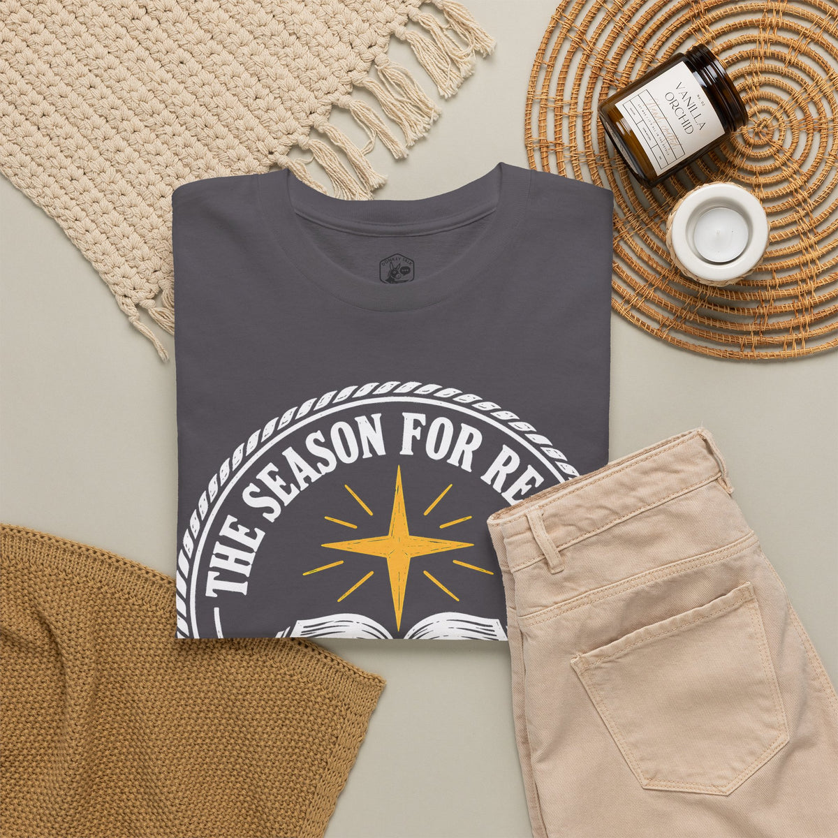 The Season for Reason Christmas T-shirt – Donkey Talk graphic tee