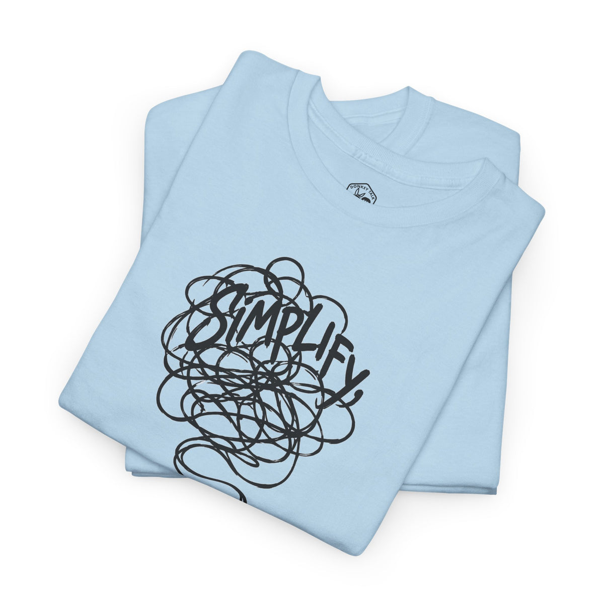 Simplify, Simplify Thoreau T-shirt – Donkey Talk graphic tee